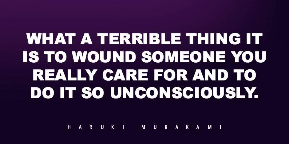 Haruki Murakami quotes