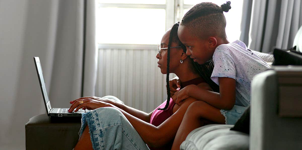 I'm A Single Mom Three Days A Week mom working from home