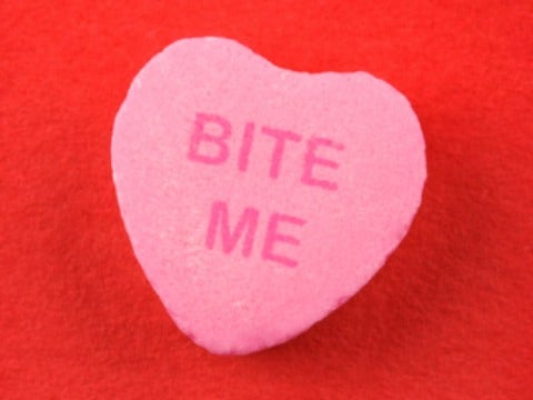 valentine's day candy heart