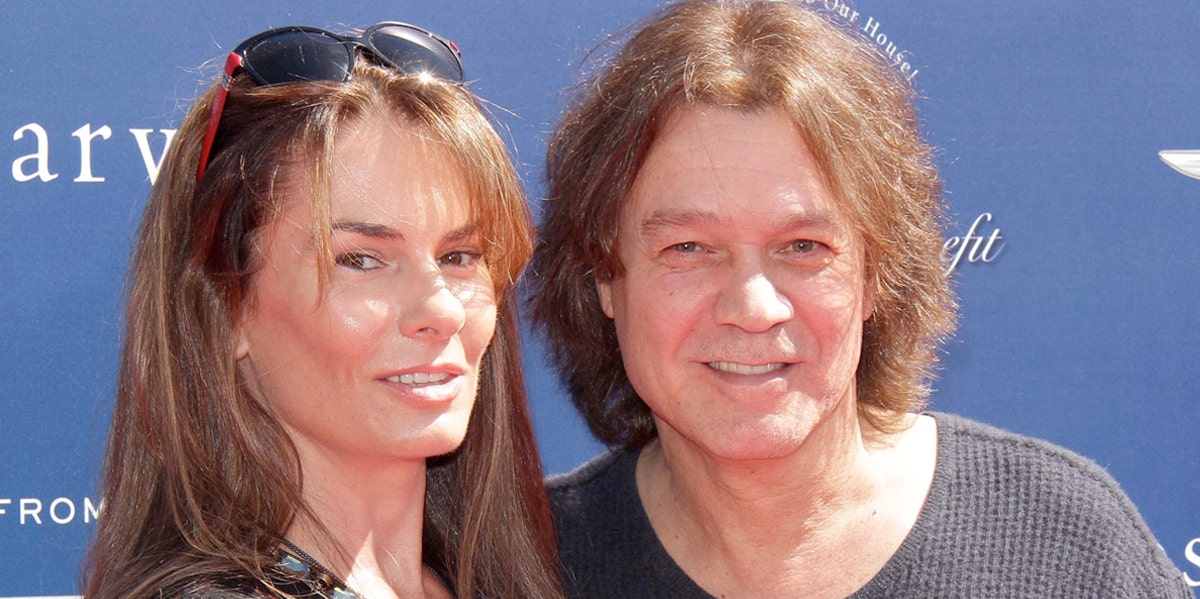 Janie Liszewski and Eddie Van Halen