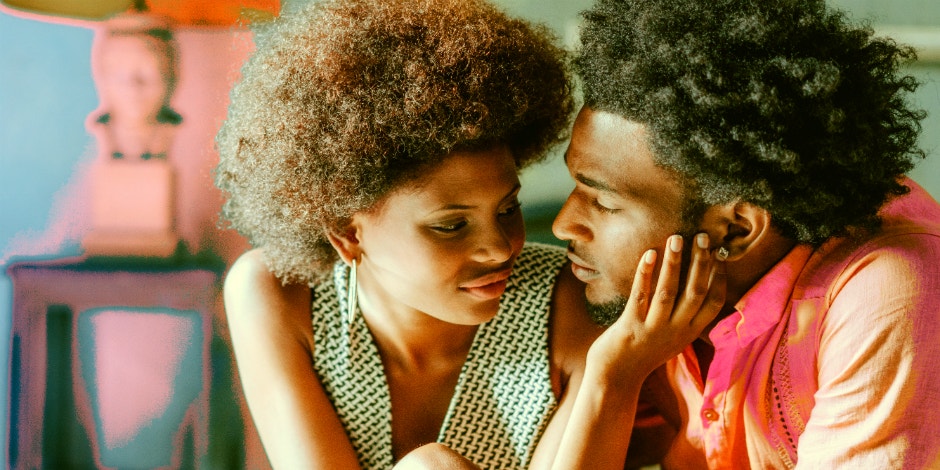 Signs That Prove Your Love Is Strong And Made To Last woman and man embracing via cheeks