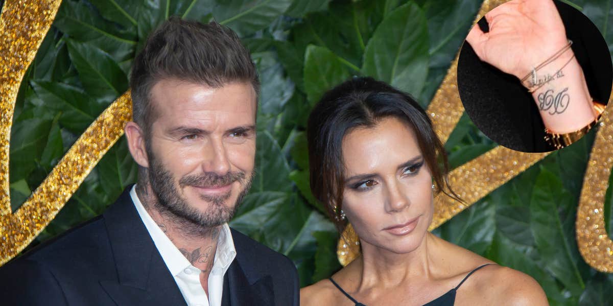 Victoria Beckham Removes David Beckham Tattoo Amid Nicola Drama –  StyleCaster
