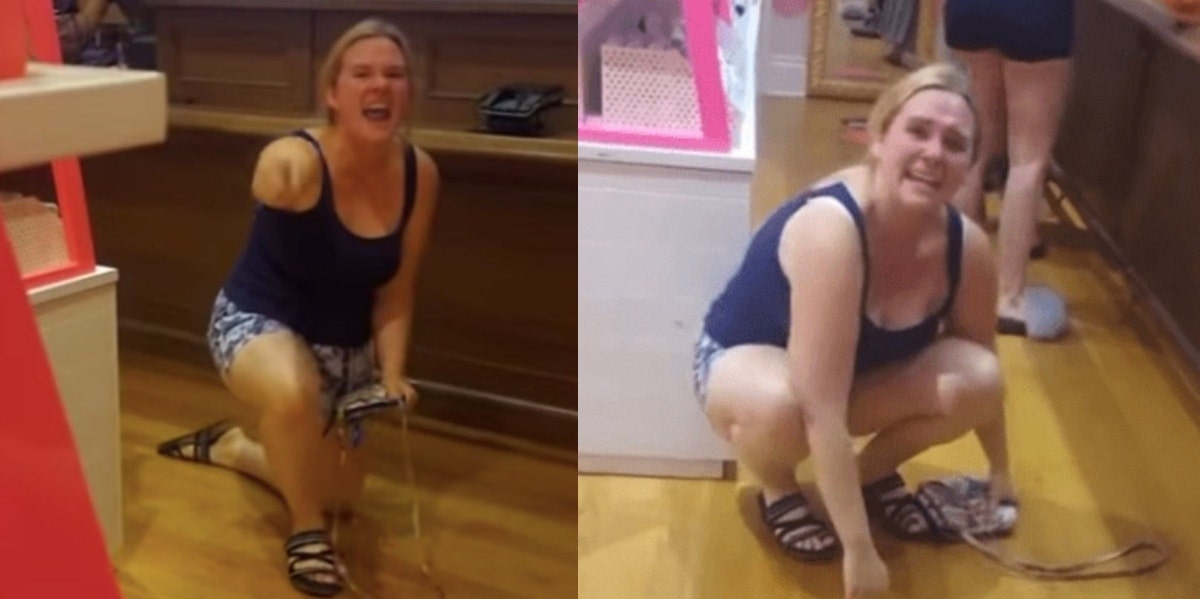 What Did 'Victoria's Secret Karen' Do? Viral Video Of White Woman Attacking Black Woman Explained Victoria's Secret Karen