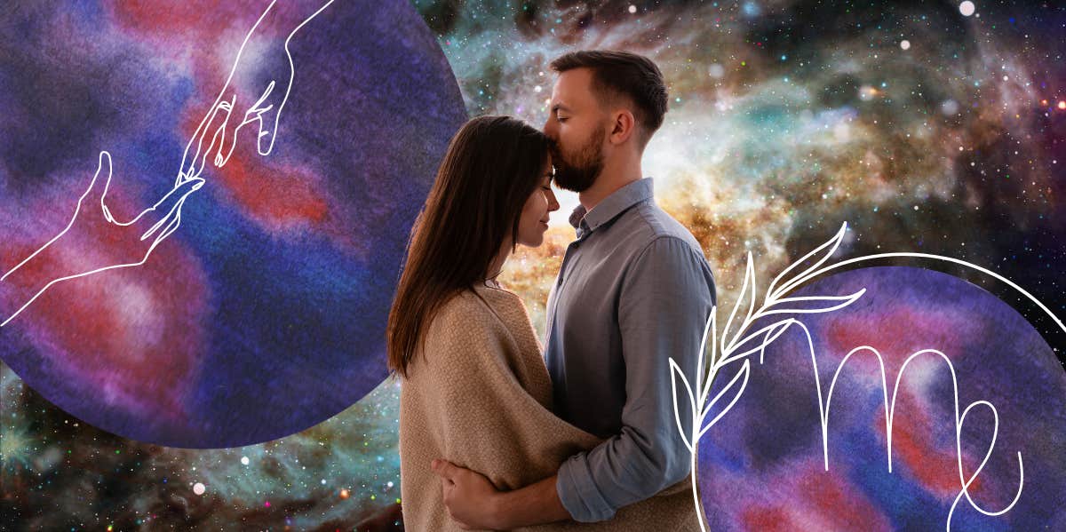 5 Zodiac Signs That Make The Best Virgo Soulmates man kissing woman on the forehead