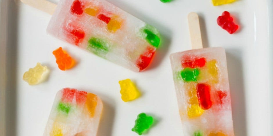 vodka vodka gummy bear popsicles