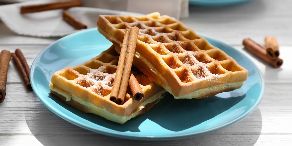 Cinnamon waffles