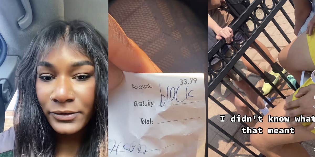 Waitress Confronts Teens Who Wrote The Word 'Black' On The Gratuity Line Instead Of Leaving A Tip waitress, tip, teenagers