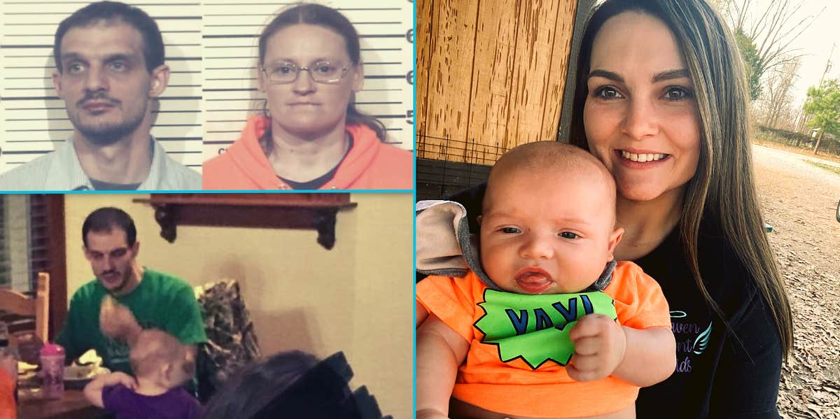 Waitress Snaps Photo Of Bruised Baby & Reports Parents To Police Woman who reported abusive parents