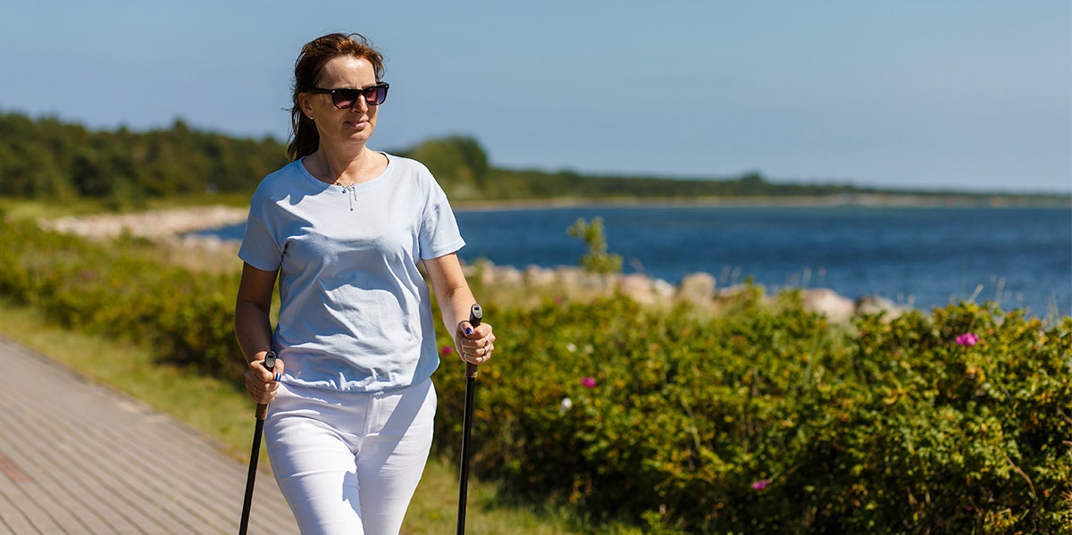 woman walking