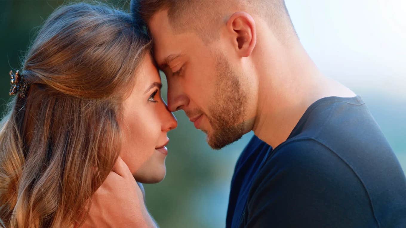 5 Ways To Attract High-Quality, Marriage-Material Men couple with heads touching