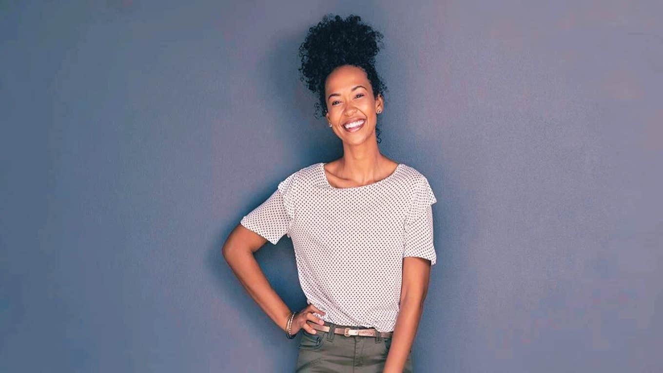 11 Ways To Become A Better You In Less Than One Minute A Day smiling happy woman