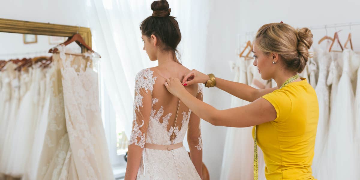 Woman Finds Out Her Mom Paid For Stranger's Wedding Dress But Won't Pay For Hers Wedding dress shopping