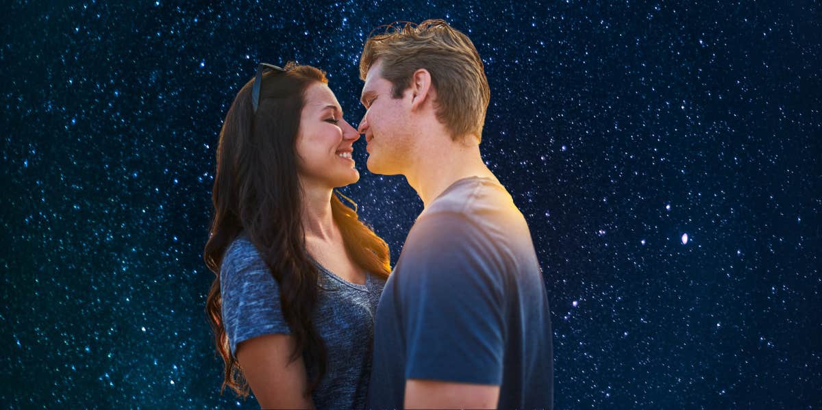 Weekly Love Horoscope For September 11 - 17, 2023 couple loving looking at each other