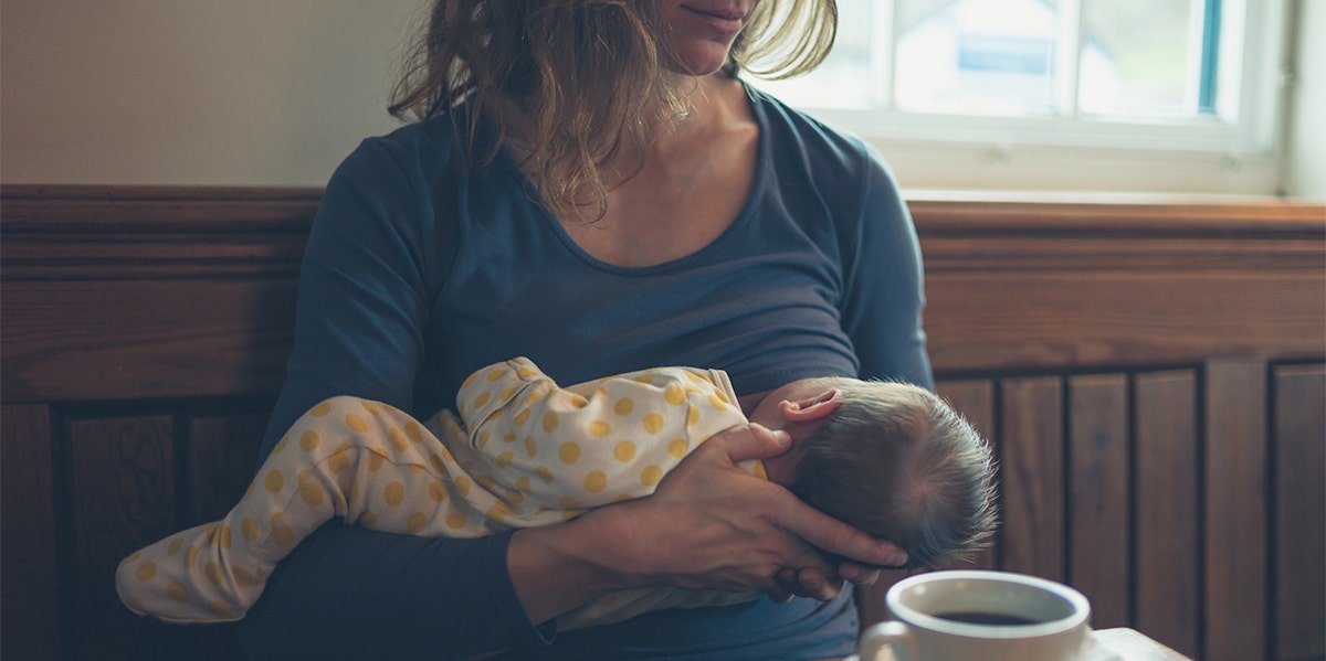 My Weird Aftermath Of Breastfeeding woman breastfeeding