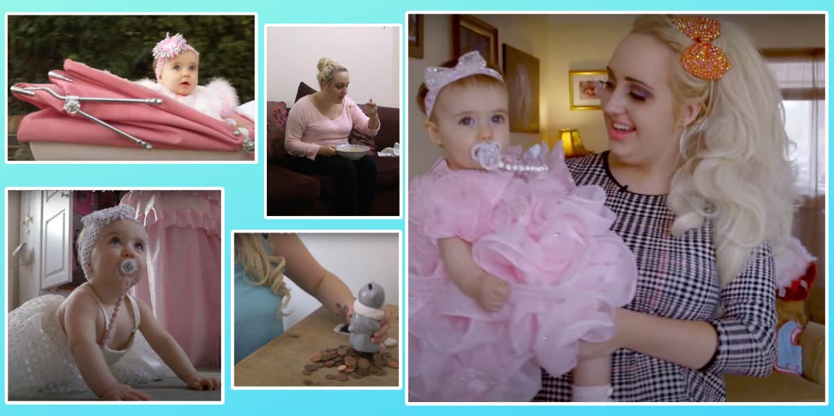 Clips of mom and baby from "Blinging Up Baby"