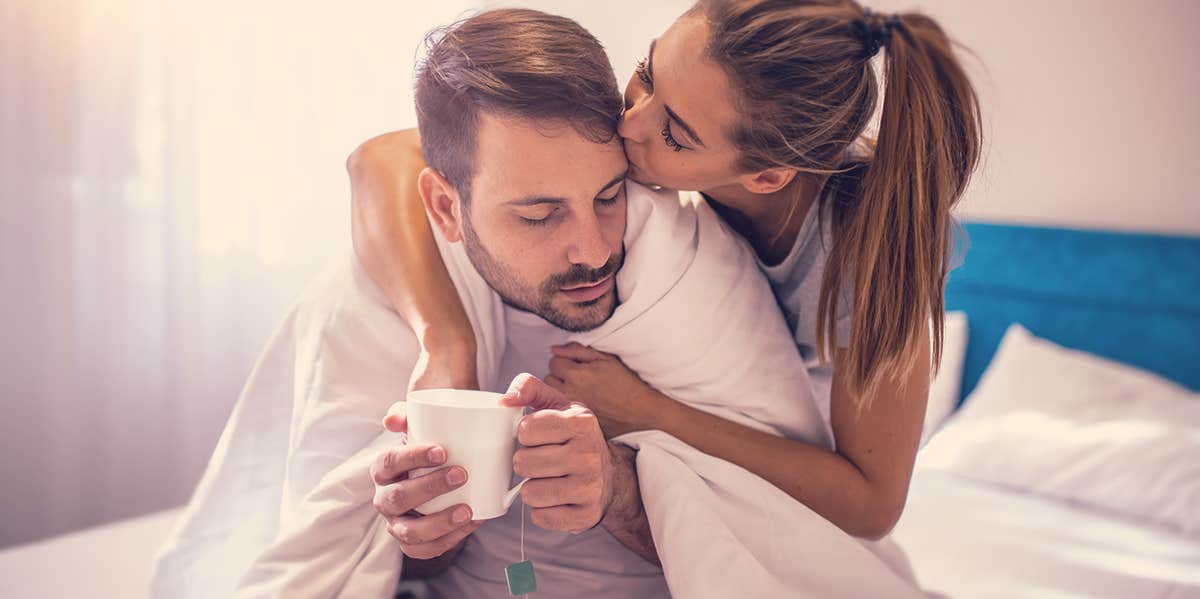 What It Means To Have Wendy Syndrome woman kissing man