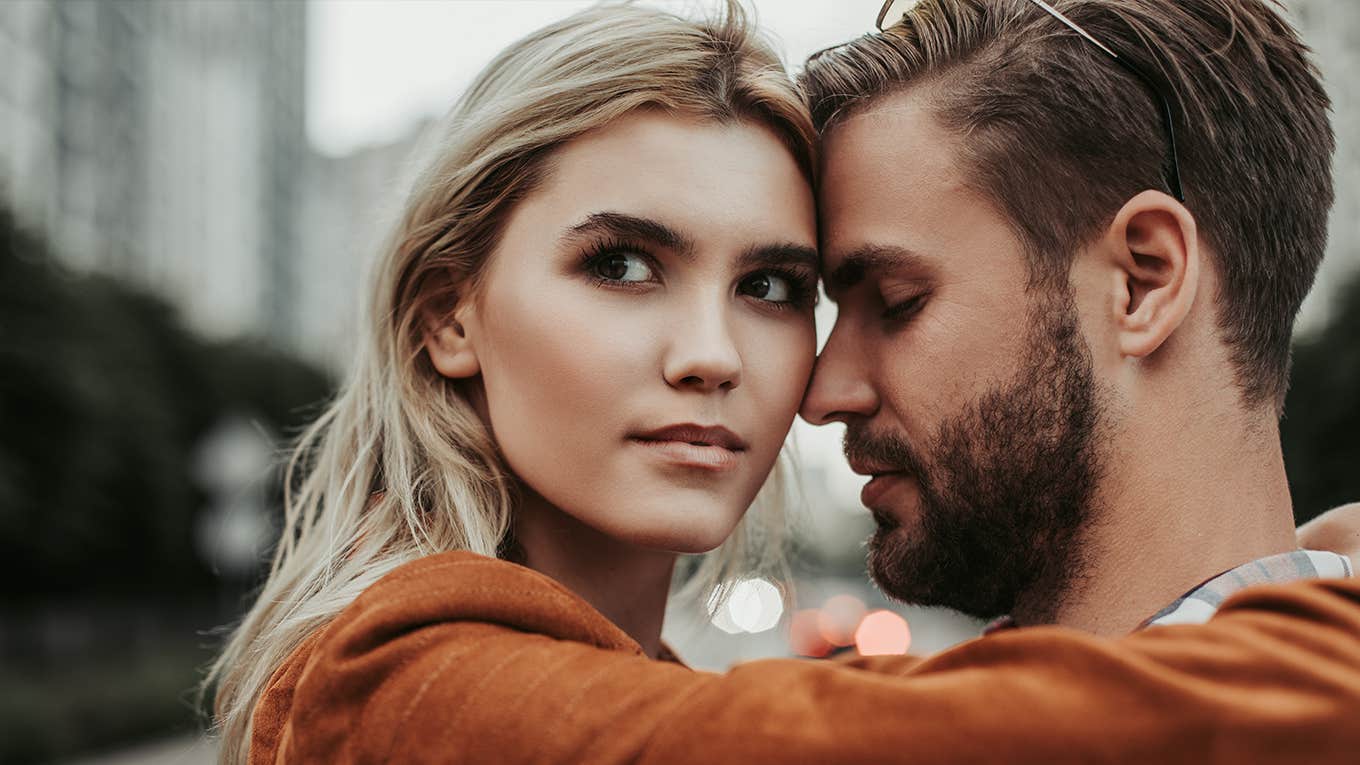 We Were Opposites Attract, And I Will Always Wonder 'What If' women and man hugging