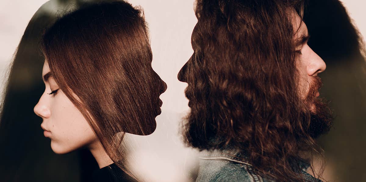 If You Feel Controlled In Your Relationship, Do These 3 Things ASAP couple facing away from each other