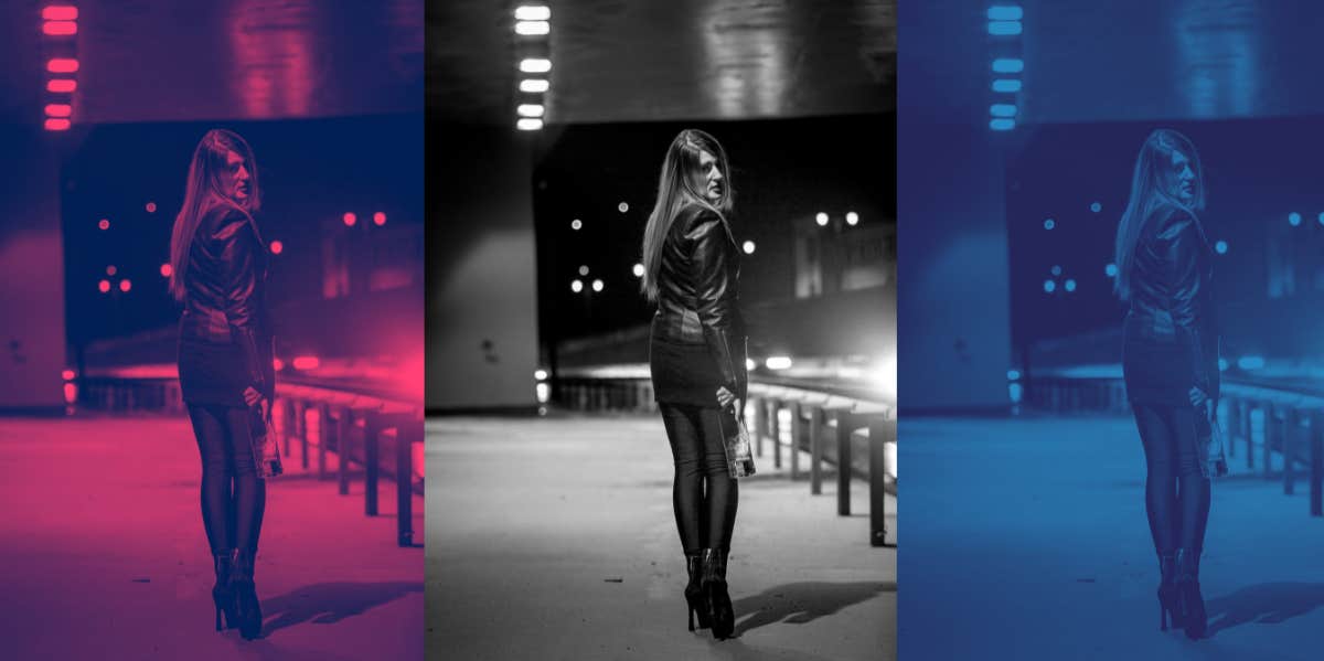 A Female Escort Reveals All The Disturbing Secrets Of The Male Psyche woman in black walking the street