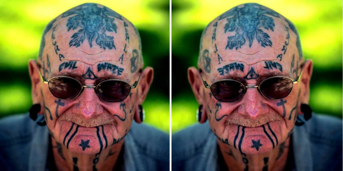 65 Face Tattoos You Should Check Out Before Getting One