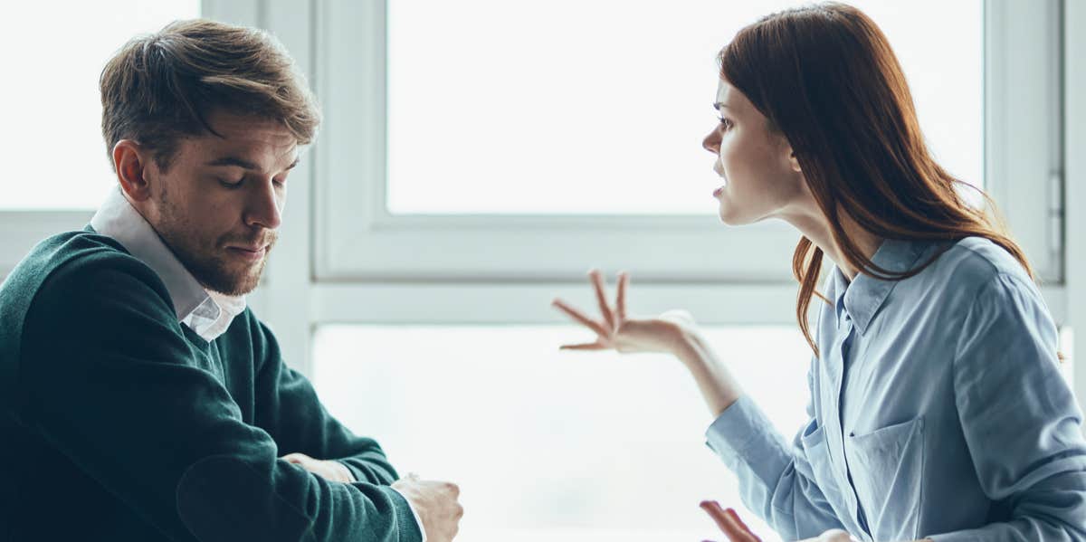 The #1 Way To Know You're Being Gaslighted By A Toxic Partner couple arguing