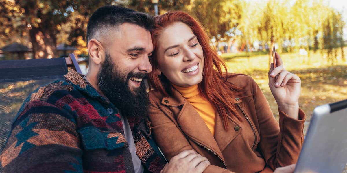 60 Tiny Things That Mean Yay! It's Real Love couple sitting