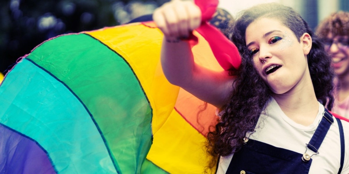 Gen Z social justice lgbt flag Gen Z social justice lgbt flag