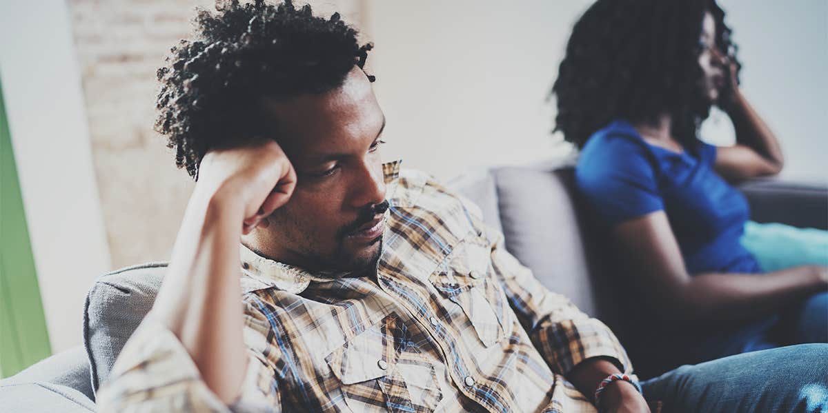 7 Behaviors That Can Quickly Turn Your Marriage Into A Toxic Relationship couple having problems