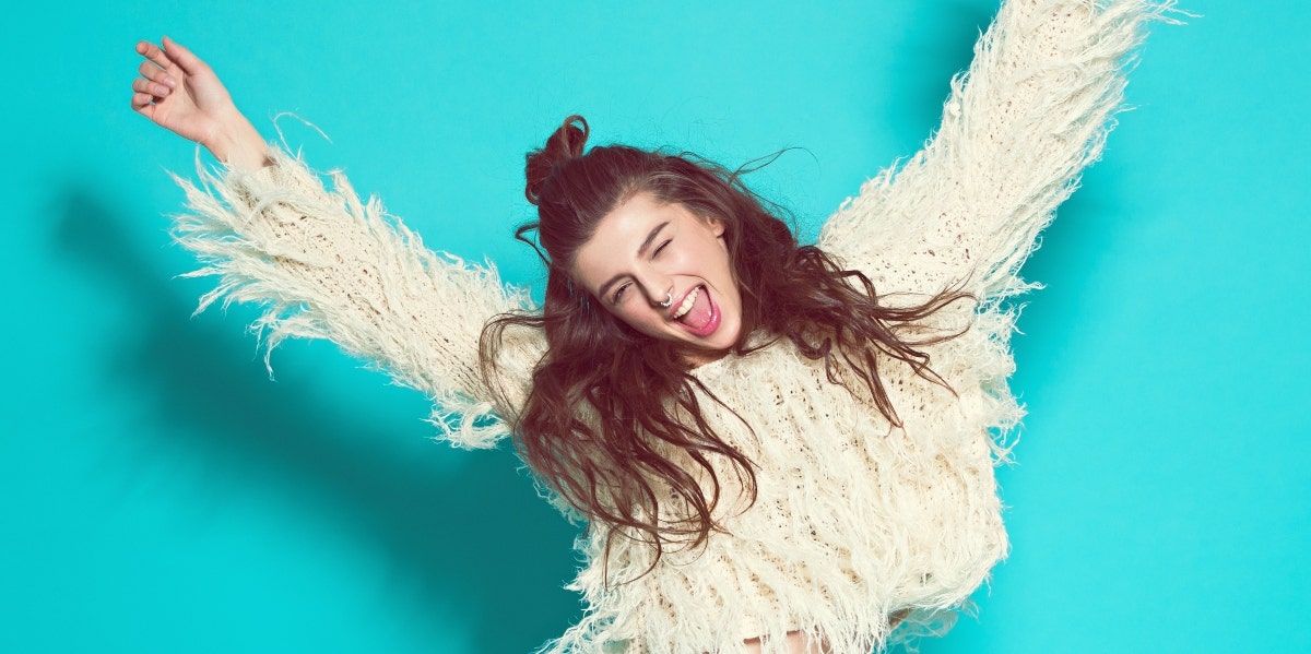 The Most Common Personality Type — Revealed celebrating woman