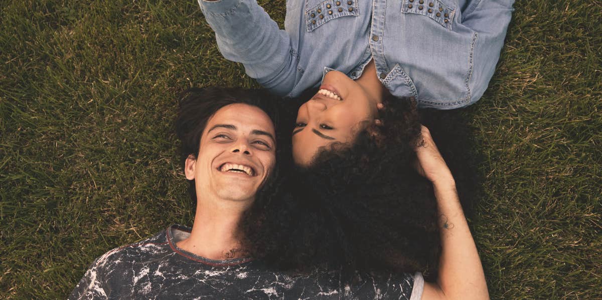 couple at park