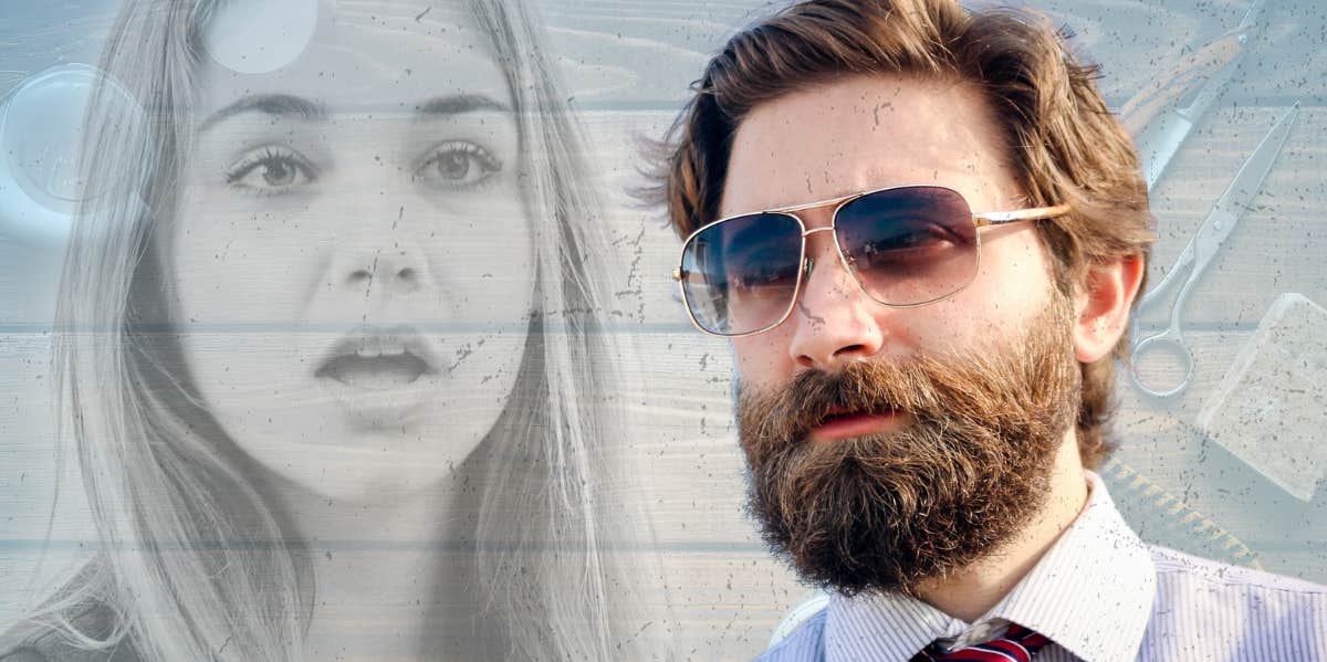 what-women-really-think-facial-hair Man with beard and sunglasses