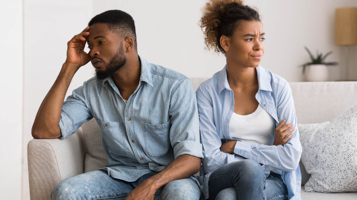 5 Painfully Honest Reasons Couples Therapy Isn't Working For You Couple arguing