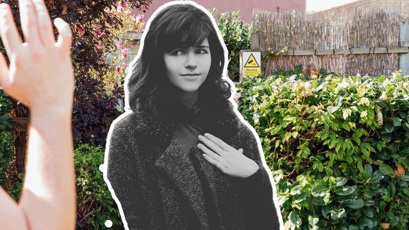 When Friendliness Is Seen As Creepy, We All Lose Woman feeling creeped out by neighbor waving to her