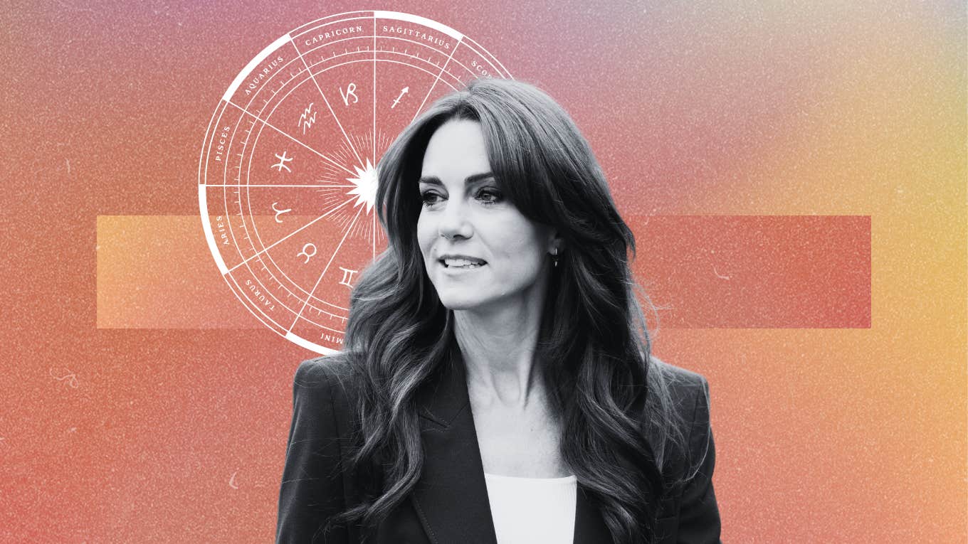 kate middleton and zodiac wheel