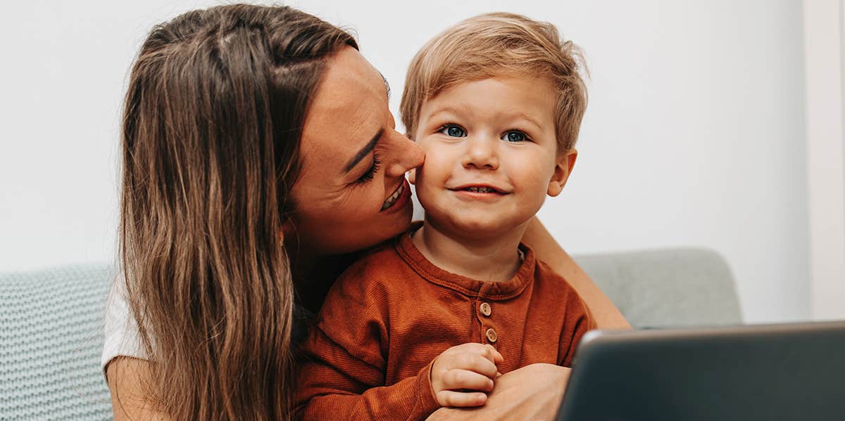 6 Reasons Why Boys Are Easier To Parent For Some Mothers mother cuddling young son
