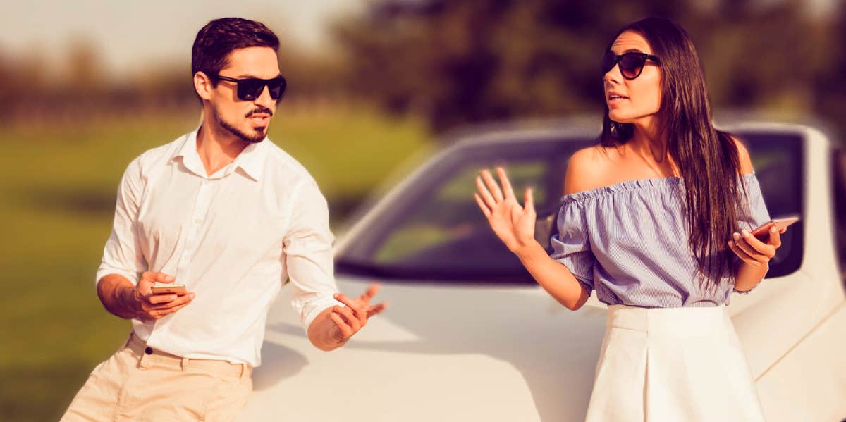 Why Do Women Lie? The Answer Has To Do With Survival man and woman arguing about why she lies