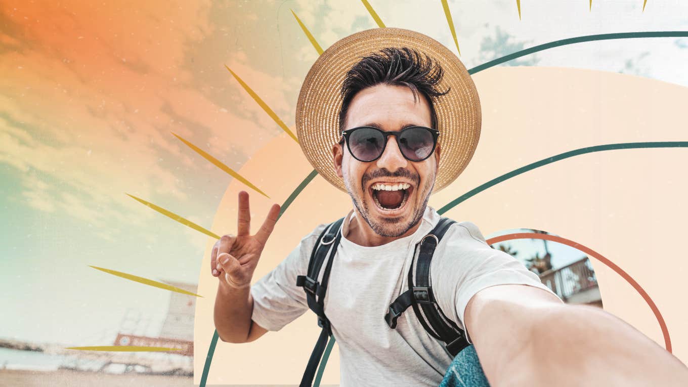 How To Easily Check A Guy's Selfies For Signs He May Be A Sociopath man taking a selfie
