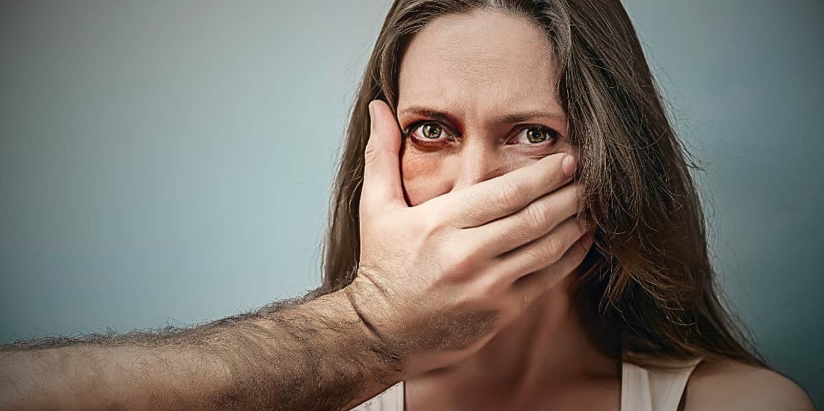 Spiritual Sex Predators: Why It's Common To See Sex Abuse In Faith man covering a womans mouth