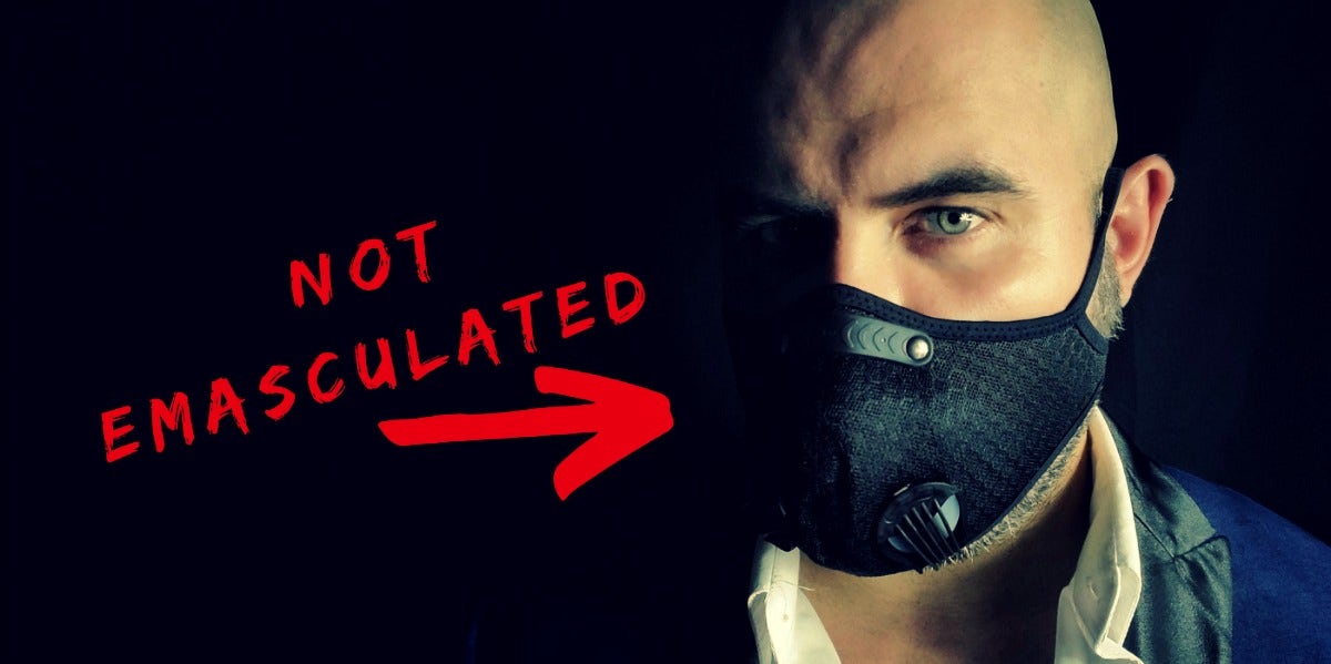 Why So Many Men Won't Wear A COVID-19 Mask