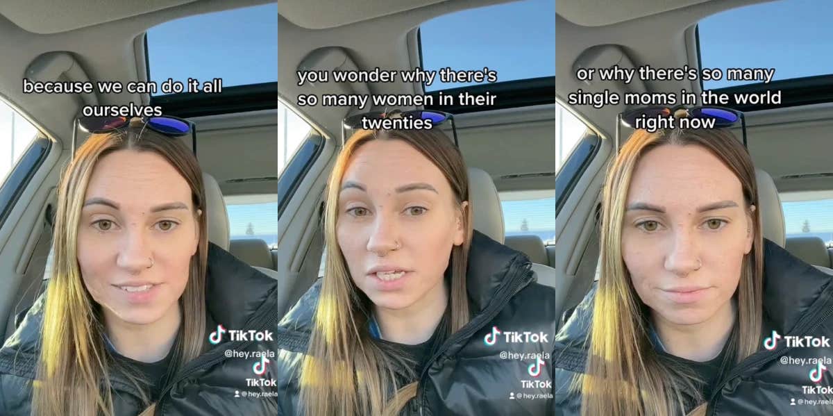 Woman Explains Why More Women Are Becoming Single Mothers TikToker explains why more women are becoming single mothers
