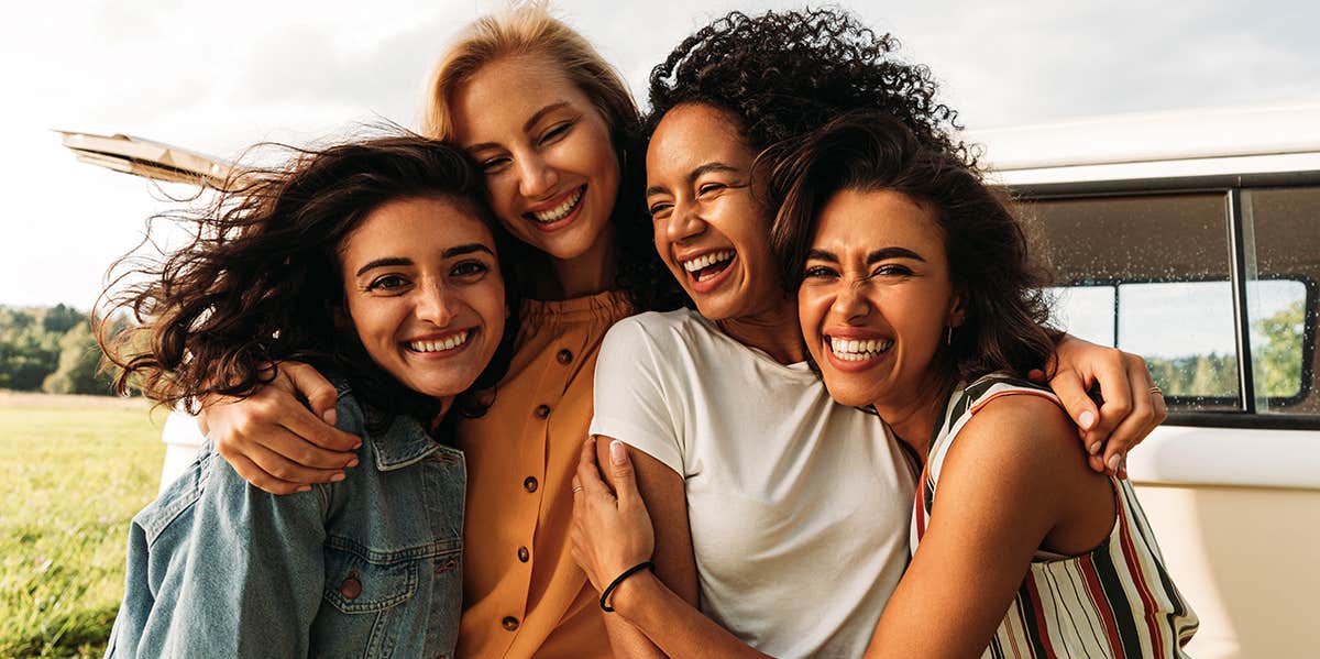 group of women friends