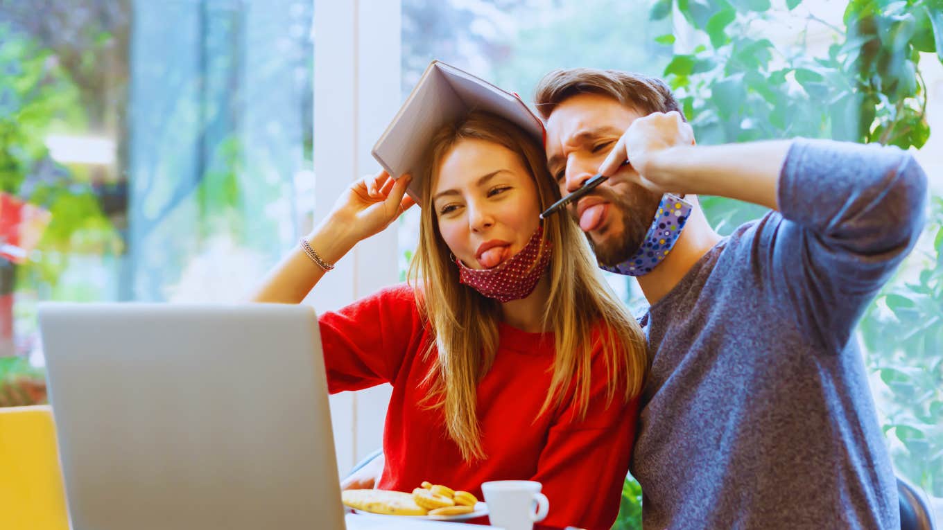 Why Relationships Make People Crazy couple being silly