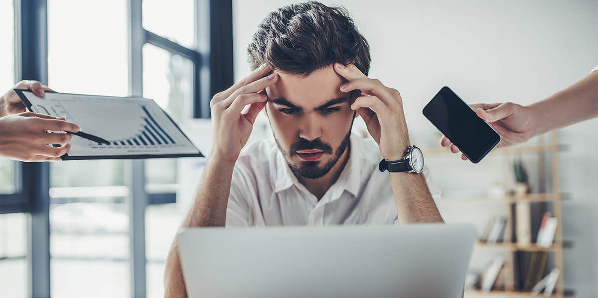 Why There Isn’t Enough Time In Life To Do What You Hate stressed worker