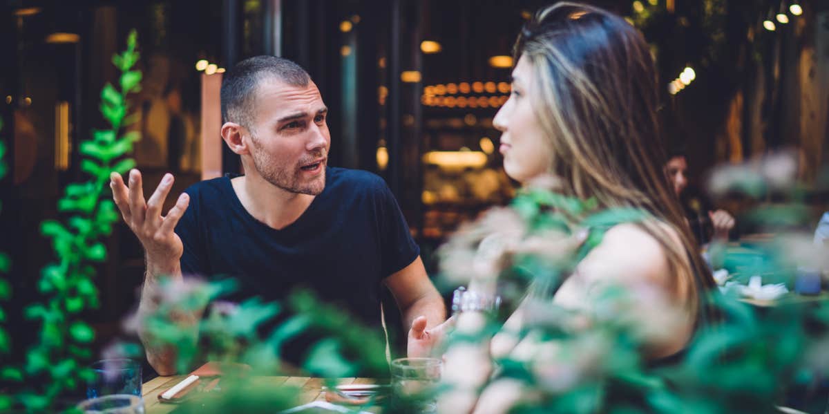 Why Your Tone Of Voice Matters More Than You Think It Does In Relationships couple talking
