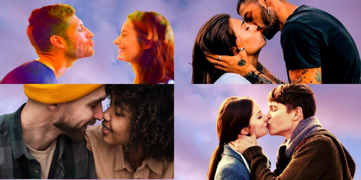 Why We Close Our Eyes When We Kiss couples kissing with their eyes closed