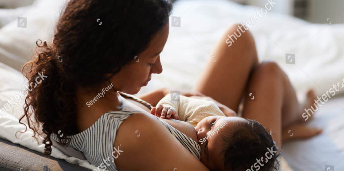 Breastfeeding Is Not Free — Unless You Place No Value On A Mother's Time Or Sanity woman breastfeeding baby