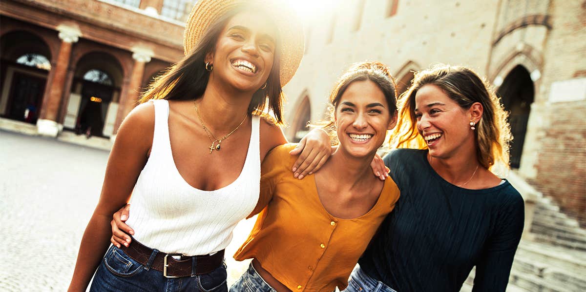 group of women friends