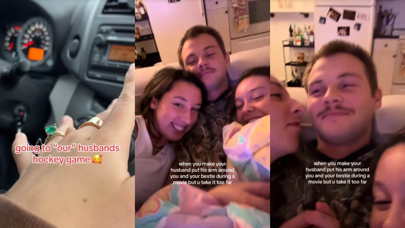 Wife Asks Husband To Include Her Best Friend In Their Couch Cuddle And It Gets Weird Wife asks husband to include best friend in couch cuddle
