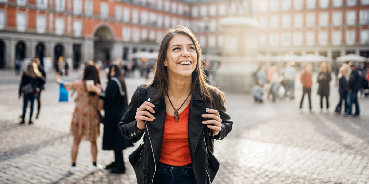 woman in madrid