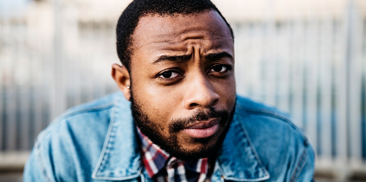 A 'Professional Wingman' Reveals 6 Brutal Reasons Men Aren't Hitting On You Man making a quizzical face